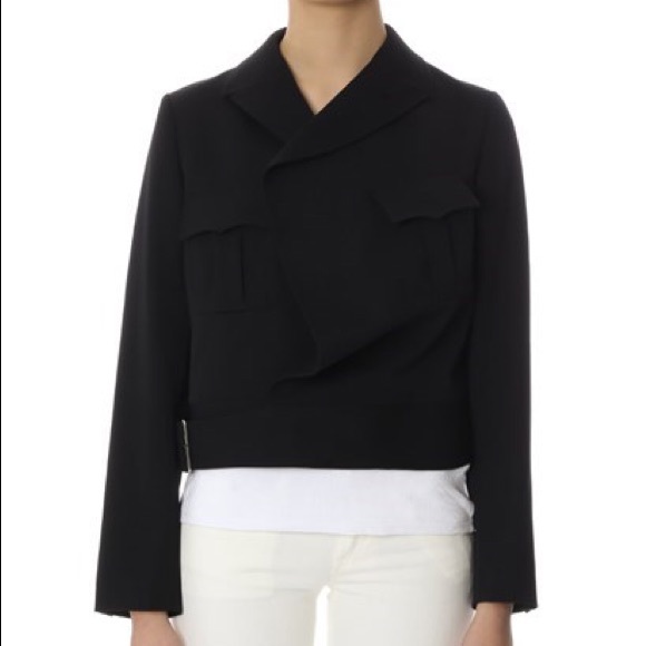 Comme des Garçons black wool jacket - Picture 2 of 4